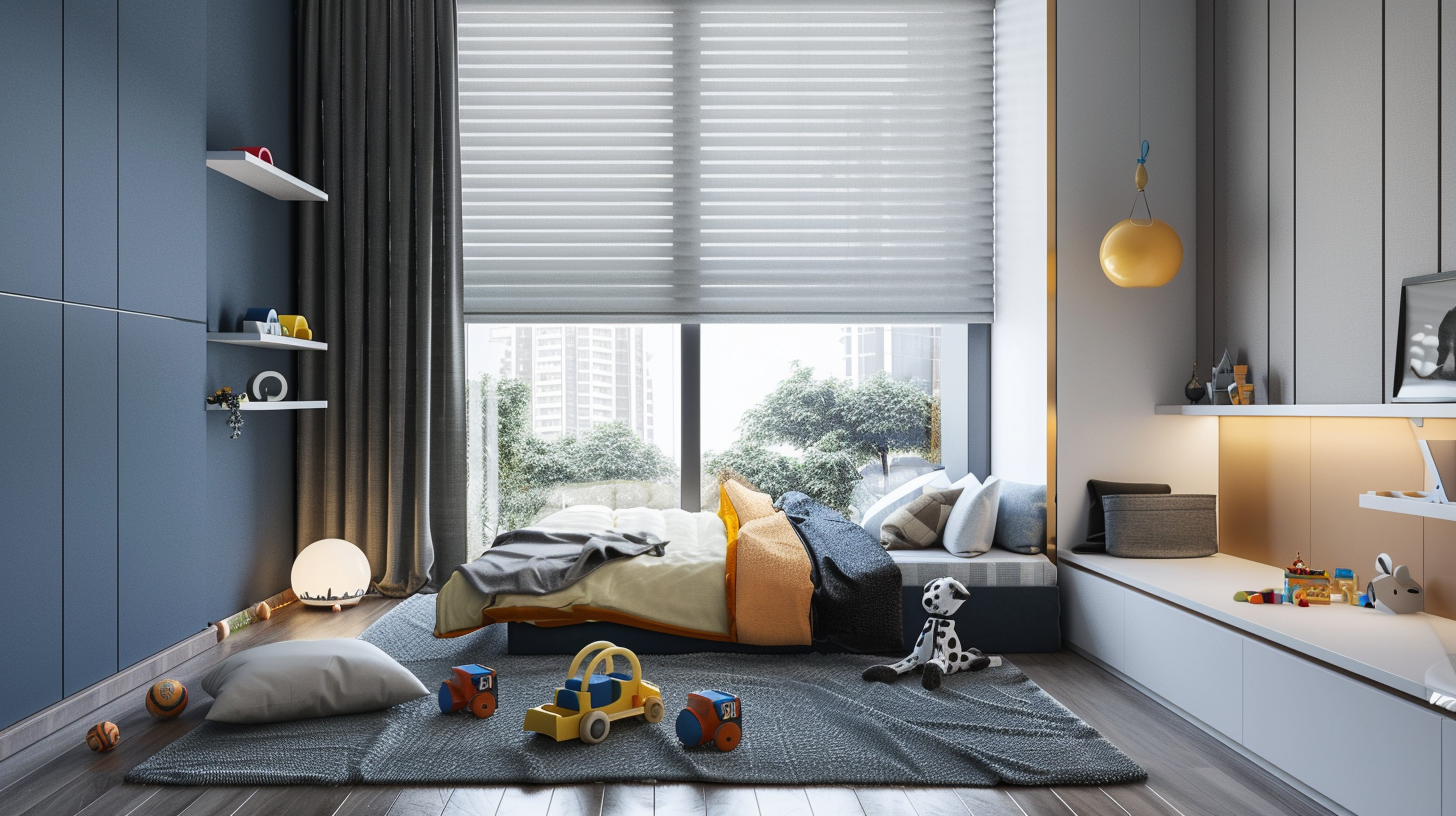 Zyon Grand minimalistic child room interior (Not Official)