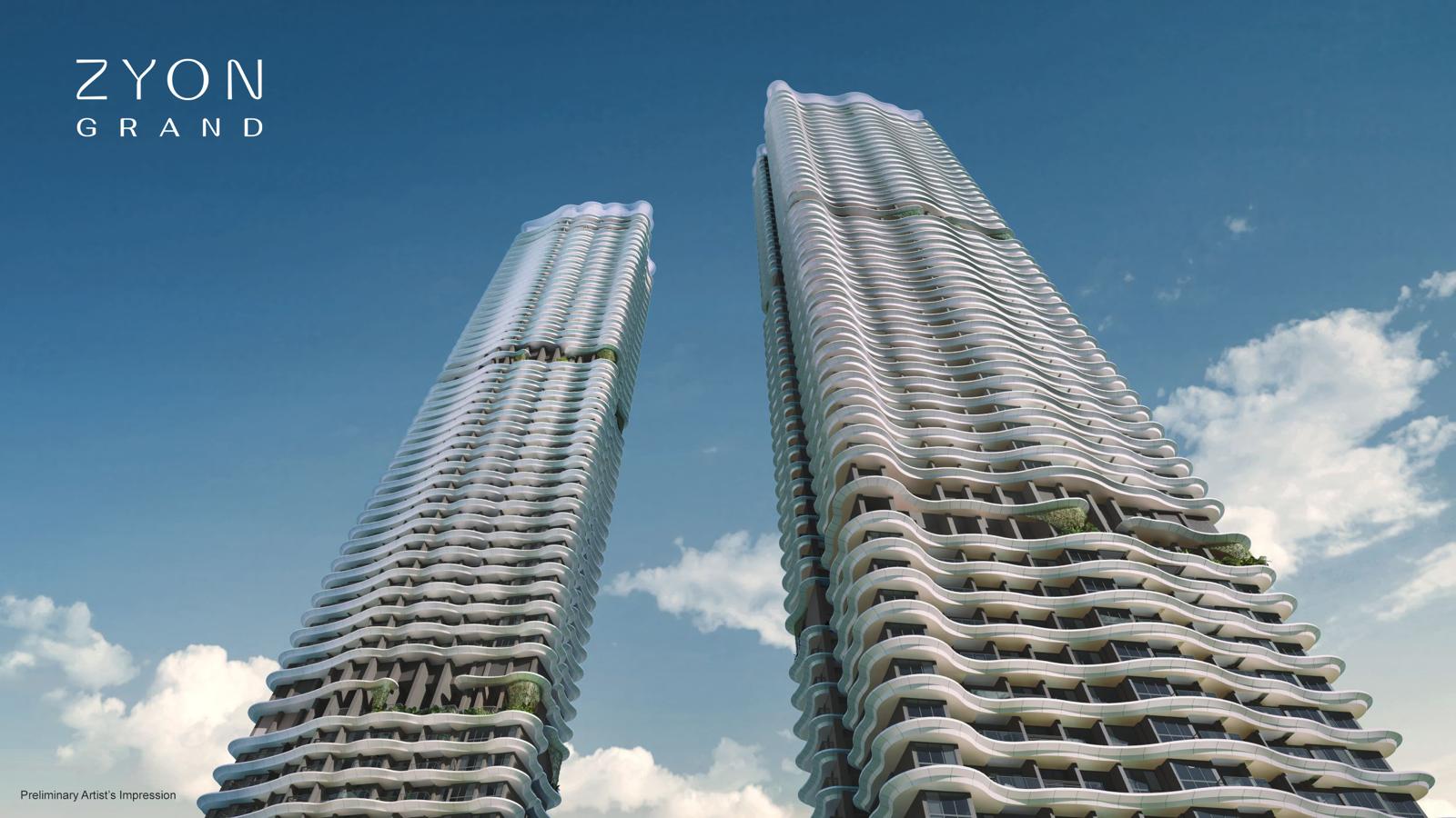 Zyon Grand luxury development exterior view